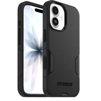 OtterBox Commuter Apple iPhone 17 (6.3″) Case Black – (77-98294), DROP+ 3X Military Standard, Pocket Friendly, Hassle-Free, 7 Years Warranty