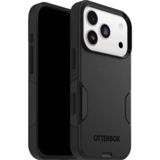 OtterBox Commuter Magsafe Apple iPhone 18 Pro / iPhone 17 Pro (6.3″) Case Black – (77-98323), Camera Control,Raised Edges, 7 Years Warranty
