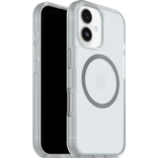 OtterBox React MagSafe Apple iPhone 17 (6.3″) Case Clear – (77-99276),DROP+ Military Standard,Raised Edges,7 Years Warranty