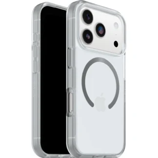 OtterBox React MagSafe Apple iPhone 18 Pro / iPhone 17 Pro (6.3″) Case Clear – (77-99280),DROP+ Military Standard,Raised Edges,7 Years Warranty