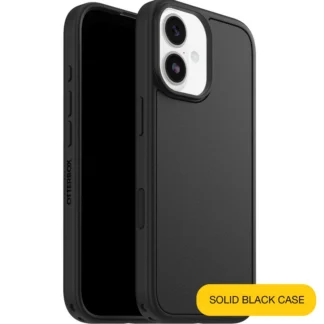 OtterBox Symmetry MagSafe Apple iPhone 17 (6.3″) Case Black – (77-99413), DROP+ 3X Military Standard, Raised Edges, Hassle-Free, 7 Years Warranty