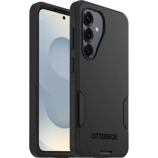 OtterBox Commuter Magnets Samsung Galaxy S26 5G (6.3″) Case Black – (77-99815), DROP+ 3X Military Standard, Dual-Layer, 7 Years Warranty