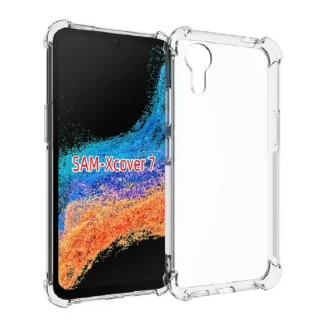 USP Samsung Galaxy Xcover7 (6.6″) Jelly Clear Case – Shockproof, DropProof, Tough Gel, Flexibilty, Extra Grip, 5 Years Warranty