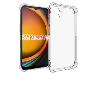 USP Samsung Galaxy  Xcover7 Pro (6.6″) Jelly Clear Case – Shockproof, DropProof, Tough Gel, Flexibilty, Extra Grip, 5 Years Warranty