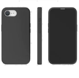 USP Apple iPhone 17e / iPhone 16e (6.1″) Silicon Case Black – Two Tough Layers, Port Covers, No Slip Grippy Edges, Anti-fall , 5 Years Warranty