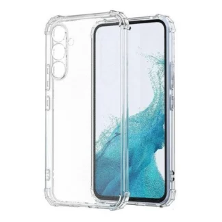 USP Samsung Galaxy S25 FE (6.7″) Clear Jelly Case (With Soft Round Airbags) – Ultra-Thin & Lightweight, Durable, 5 Years Warranty