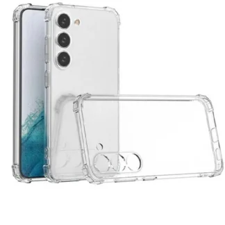 USP Samsung Galaxy A27 5G (6.7″) Acrylic & TPU Hard Case Clear (With Soft Round Airbags) – Ultra-Thin & Lightweight, 5 Years Warranty