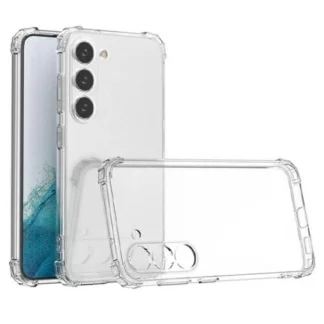 USP Samsung Galaxy A57 5G (6.7″) Acrylic & TPU Hard Case Clear (With Soft Round Airbags) – Ultra-Thin & Lightweight, 5 Years Warranty