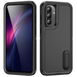 USP Rugged Samsung Galaxy A36 5G (6.7″) Case Black – No-Slip, Sleek, Ultimate Protection, Strong & Durable, Built-in-Kickstand,  5 Years Warranty