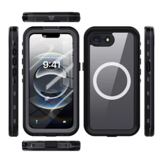 USP Apple  iPhone 17e / iPhone 16e (6.1″) WaterProof Case Black – DROP+ Military Standard, Waterproof, Shockproof, DustProof , 5 Years Warranty