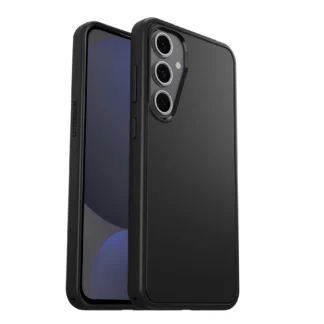 OtterBox Symmetry Samsung Galaxy S24 FE 5G (6.7″) Case Black – (77-97072), Antimicrobial, DROP+ 3X Military Standard, Raised Edges, 7 Years Warranty