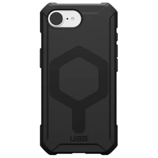 UAG Essential Armor MagSafe Apple iPhone 17e / iPhone 16e (6.1″) Rugged Case – Black (114496114040),15 Ft. Drop Protection, 10 Years Warranty