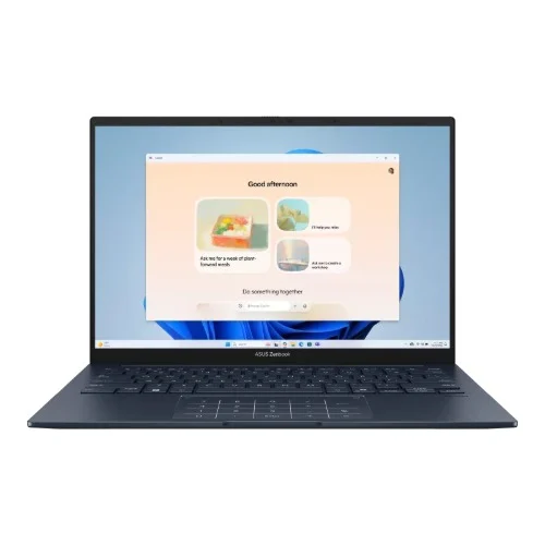 ASUS Zenbook 14 14″ WUXGA OLED Notebook Intel Core Ultra 7 255H DDR5X 16GB 1TB SSD Blue Win 11 Home 1.22kg 1Y Warranty CTO
