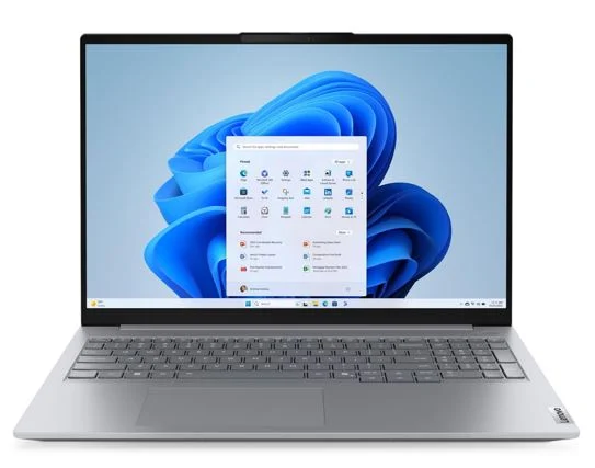 LENOVO ThinkBook 16 G7 16″ WUXGA AMD Ryzen R5-7535HS 16GB DDR5 512GB SSD Windows 11 PRO AMD 660M GPU Fingerprint 1yr OS 1.7kg ~i5