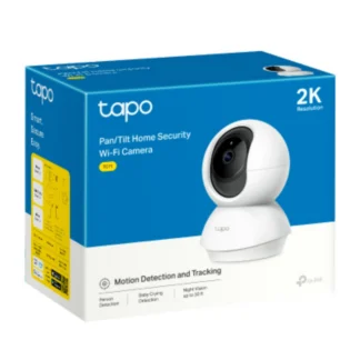 TP-Link TC71 Pan/Tilt Home Security Wi-Fi Camera, 2K, 3MP (2304×1296), Two-Way Audio, Sound & Light Alarm, Motion Detect