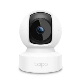TP-Link Tapo C212 Pan/Tilt Home Security Wi-Fi Camera, 2K (2304×1296), 2.4 GHz, Horizontal 360º, 1 × Ethernet Port,Local Storage through microSD Card